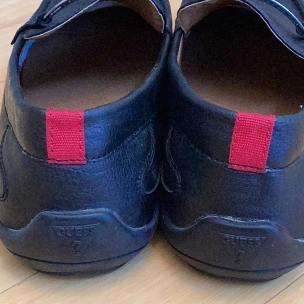 Guess Black slip on, loafers for men. Size 9.5